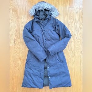 The North Face parka in navy